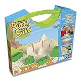 Goliath 83232 | Super-Sand Creativity-Koffer | handlicher Sandkasten zum Mitnehmen | baue jederzeit deine Sandburgen aus Super Sand | ab 4 Jahren