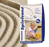 Hamann Spielsand Classic 25 kg Sack - Qualitäts Quarzsand - gesiebt - frei von Schadstoffen - gewaschen